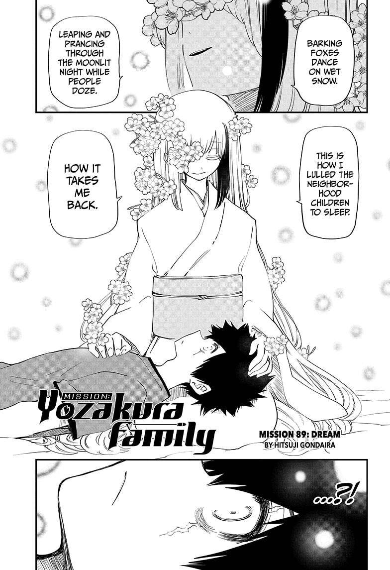 Mission: Yozakura Family Chapter 89 1